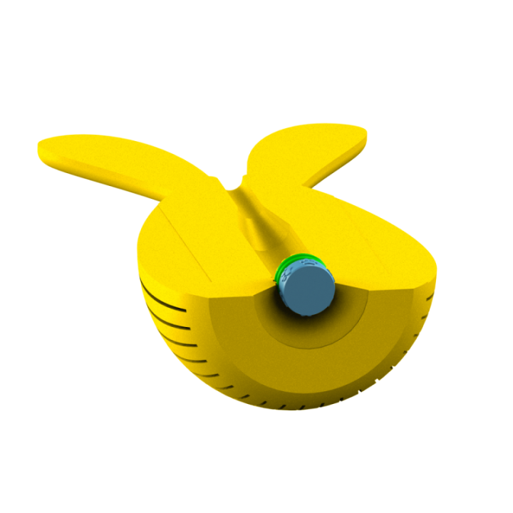 Przyrząd do noseworku z kominowym wylotem zapachu u góry