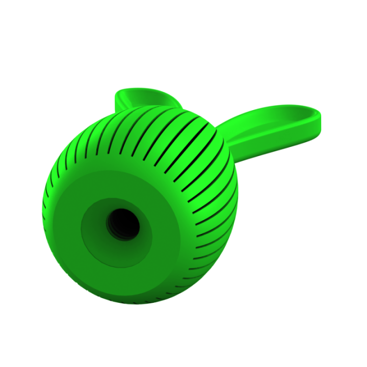 Plastikowy przyrząd do noseworku w formie figurki zająca