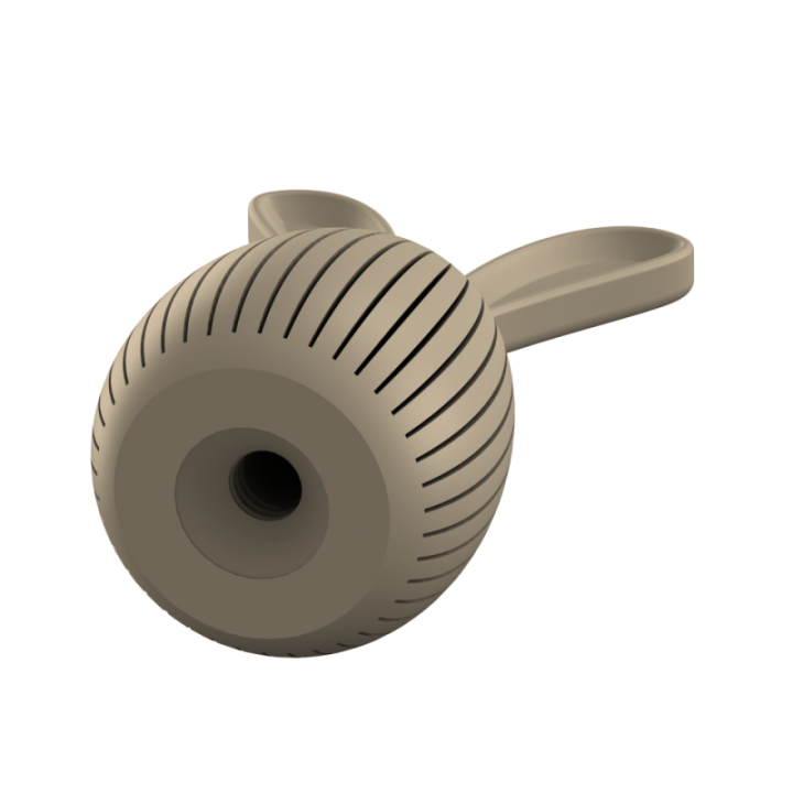 Plastikowy przyrząd do noseworku w formie figurki zająca