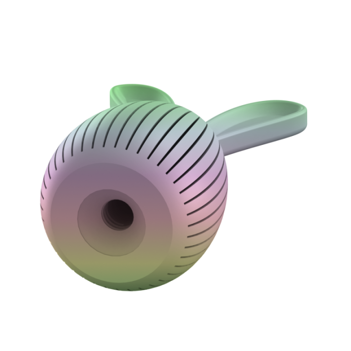 Plastikowy przyrząd do noseworku w formie figurki zająca