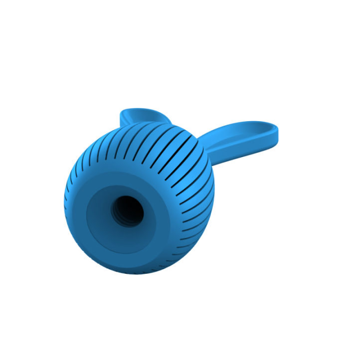 Plastikowy przyrząd do noseworku w formie figurki zająca