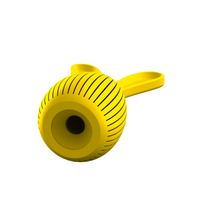 Plastikowy przyrząd do noseworku w formie figurki zająca