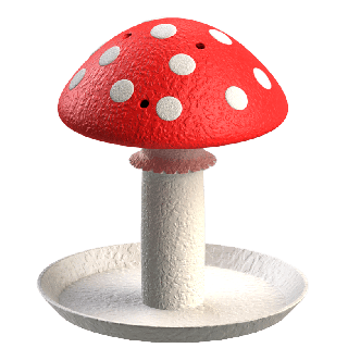 Mushroom de aroma médio para treinamento de scent - tamanho M