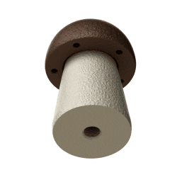 5x funghi olfattivi S + 2 portatori di odore | Fluo Dog