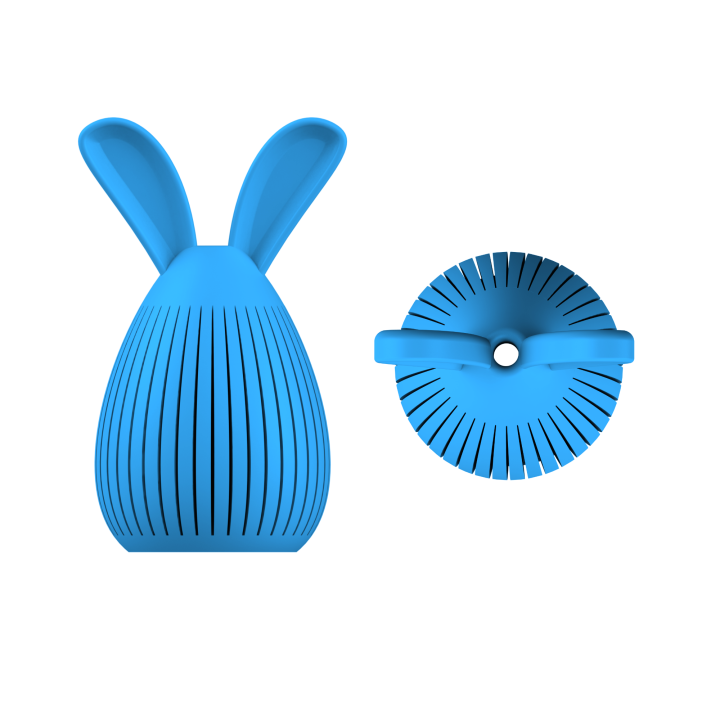 Wielkanocny zając do ćwiczeń precyzyjnego oznaczania próbki