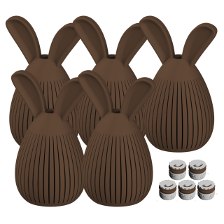 Sada 5x Hare Cache S + 5x Fluonose Nano+ (jedna farba)