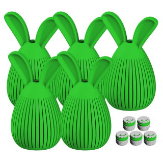 Sada 5x Hare Cache S + 5x Fluonose Nano+ (jedna farba)