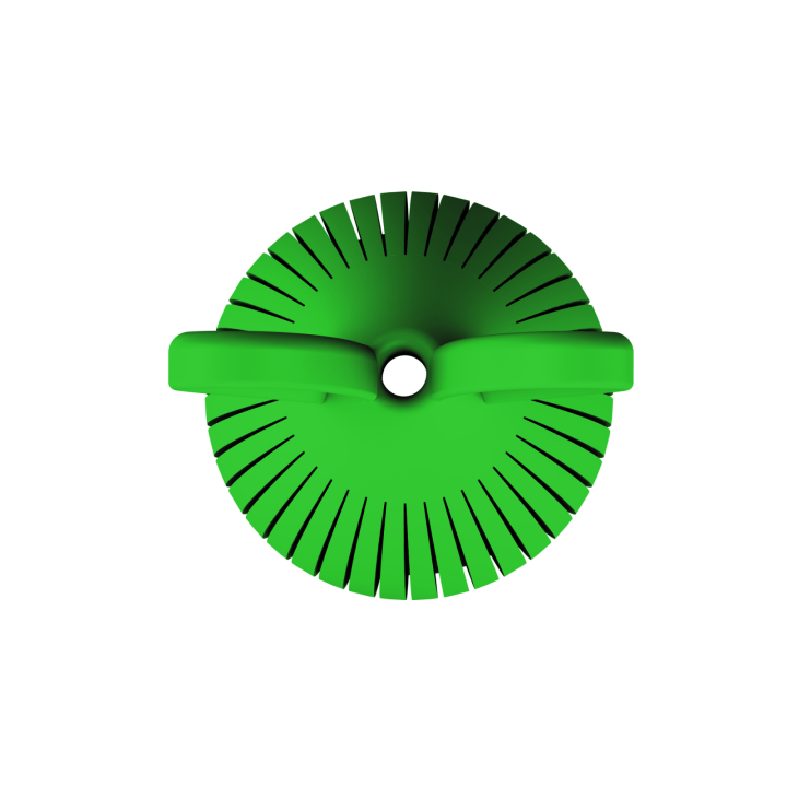 Plastikowy przyrząd do noseworku w formie figurki zająca