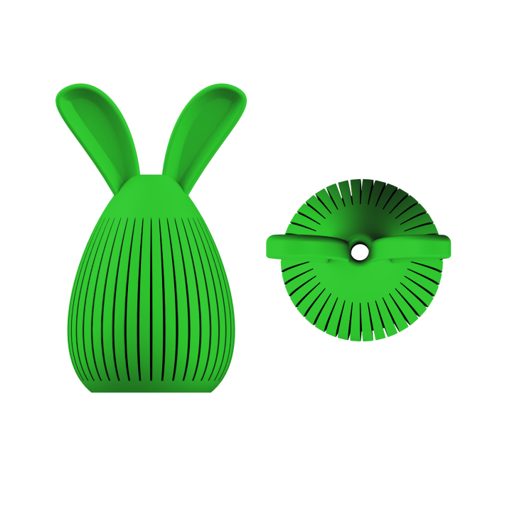 Wielkanocny zając do ćwiczeń precyzyjnego oznaczania próbki