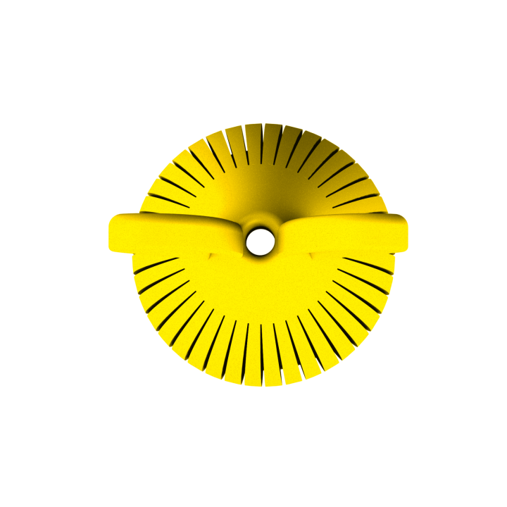 Plastikowy przyrząd do noseworku w formie figurki zająca