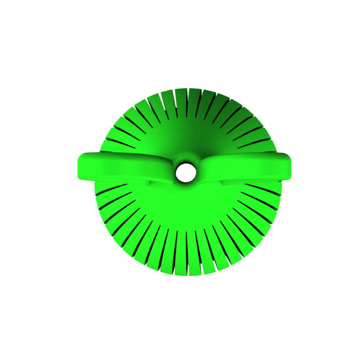 Plastikowy przyrząd do noseworku w formie figurki zająca