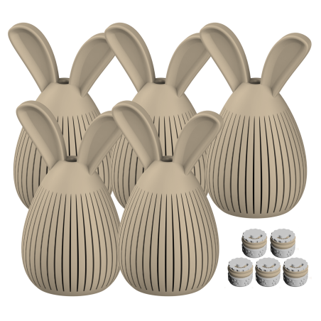 Figurka zająca do wielkanocnych treningów nosework