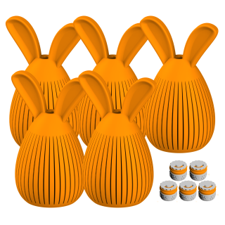 Set 5x Hasenversteck S + 5x Fluonose Nano+ (eine Farbe)