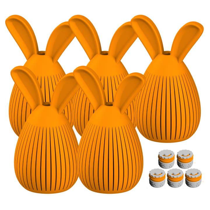 Figurka zająca do wielkanocnych treningów nosework