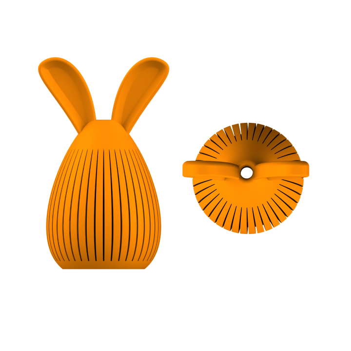 Wielkanocny zając do ćwiczeń precyzyjnego oznaczania próbki