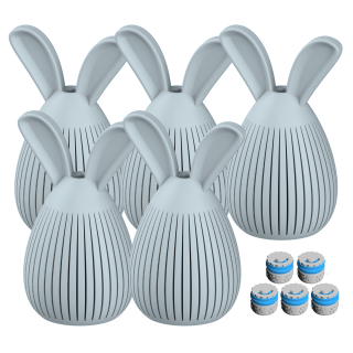 Set van 5x Konijnenverstopplek S + 5x Fluonose Nano+ (één kleur)