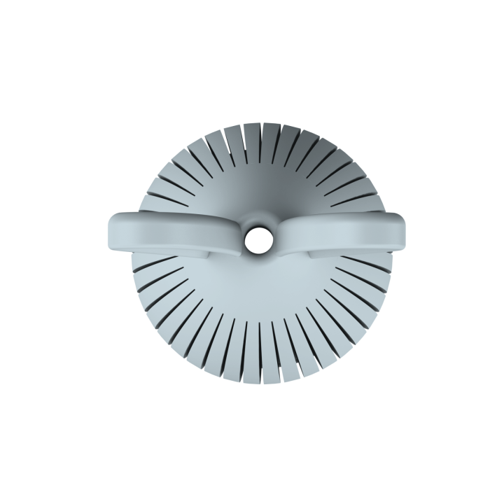 Plastikowy przyrząd do noseworku w formie figurki zająca