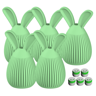 Zestaw 5x Zajęcza Skrytka S + 5x Fluonose Nano+ (jeden kolor)