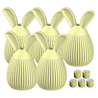 Zestaw 5x Zajęcza Skrytka S + 5x Fluonose Nano+ (jeden kolor)