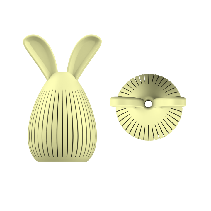 Wielkanocny zając do ćwiczeń precyzyjnego oznaczania próbki