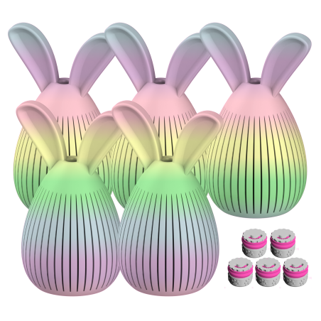 Figurka zająca do wielkanocnych treningów nosework