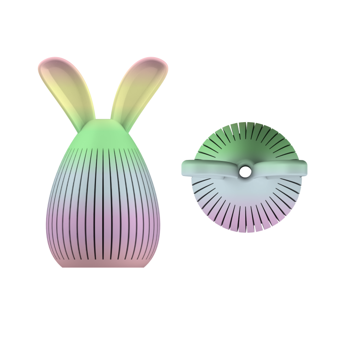 Wielkanocny zając do ćwiczeń precyzyjnego oznaczania próbki