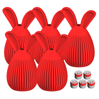 Ensemble 5x Cachette de Lièvre S + 5x Fluonose Nano+ (une couleur)