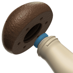 Set van 5 geurige paddenstoelen M + 2 geurdragers | Fluo Dog