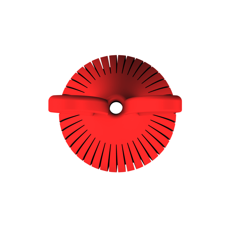 Plastikowy przyrząd do noseworku w formie figurki zająca