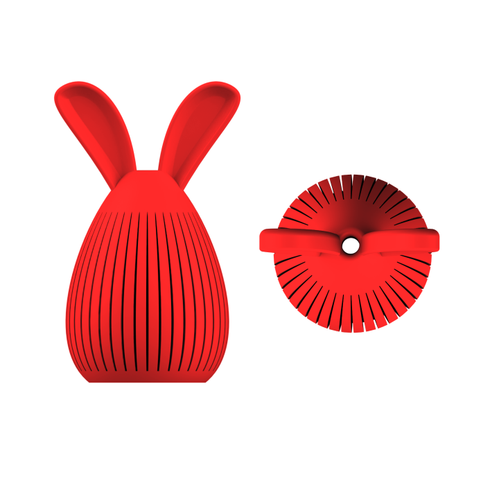 Wielkanocny zając do ćwiczeń precyzyjnego oznaczania próbki