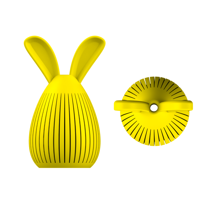 Wielkanocny zając do ćwiczeń precyzyjnego oznaczania próbki