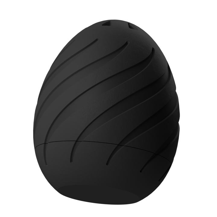 Plastikowy przyrząd do noseworku w kształcie pisanki – trwały i łatwy do utrzymania w czystości.