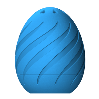 Jajko treningowe dla psa - Fale | wielkanocna atrapa zapachowa