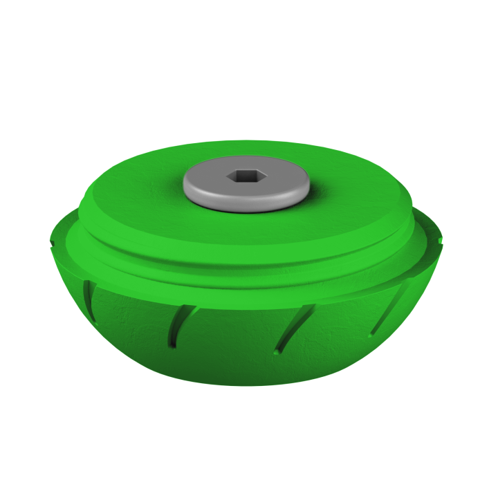 Świąteczne ukrycie zapachu – kolorowe jajo do ćwiczeń scent work w klimacie Wielkanocy.