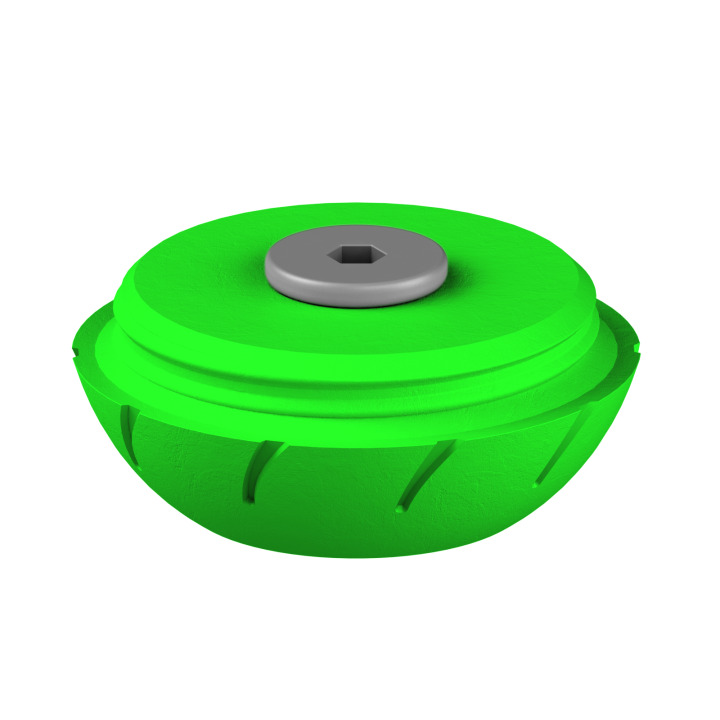 Świąteczne ukrycie zapachu – kolorowe jajo do ćwiczeń scent work w klimacie Wielkanocy.