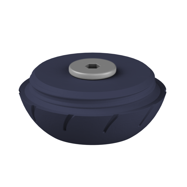 Świąteczne ukrycie zapachu – kolorowe jajo do ćwiczeń scent work w klimacie Wielkanocy.