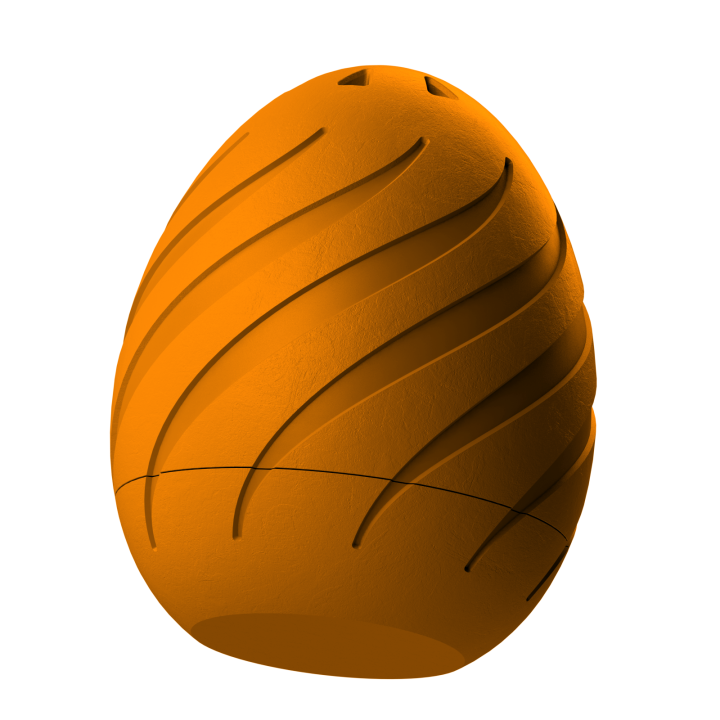 Plastikowy przyrząd do noseworku w kształcie pisanki – trwały i łatwy do utrzymania w czystości.