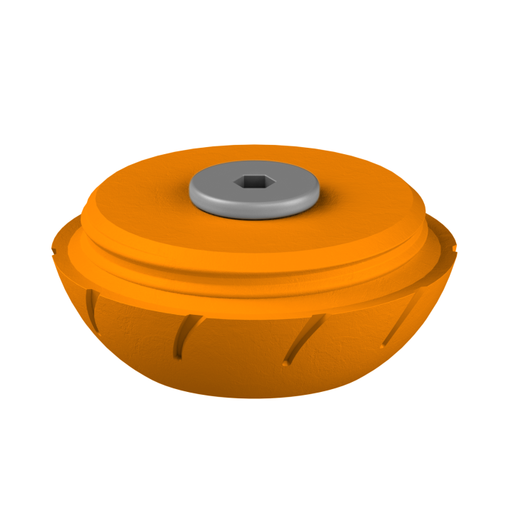 Świąteczne ukrycie zapachu – kolorowe jajo do ćwiczeń scent work w klimacie Wielkanocy.