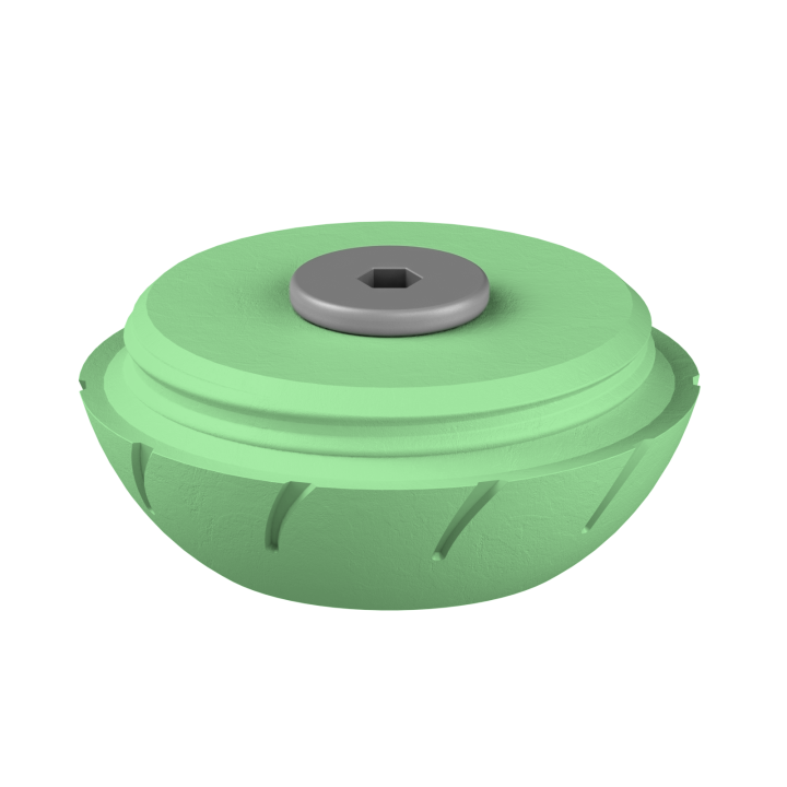 Świąteczne ukrycie zapachu – kolorowe jajo do ćwiczeń scent work w klimacie Wielkanocy.