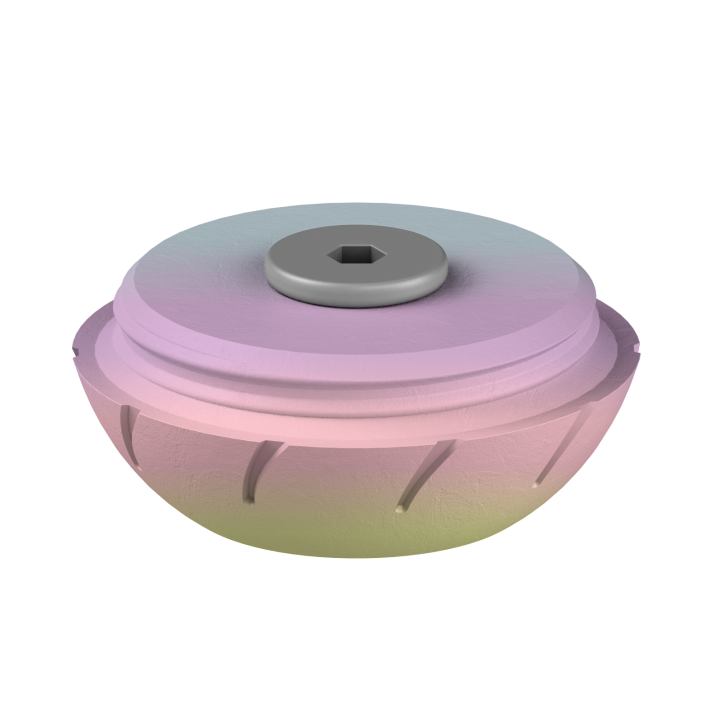 Świąteczne ukrycie zapachu – kolorowe jajo do ćwiczeń scent work w klimacie Wielkanocy.