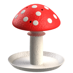 Set of 5 Scented Mushrooms M + 2 Scent Boxes | Fluo Dog