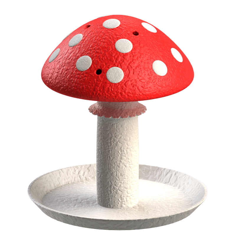 Set de 5 champignons odorants M + 2 boîtes à odeurs | Fluo Dog