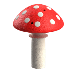 Set de 5 champignons odorants M + 2 boîtes à odeurs | Fluo Dog