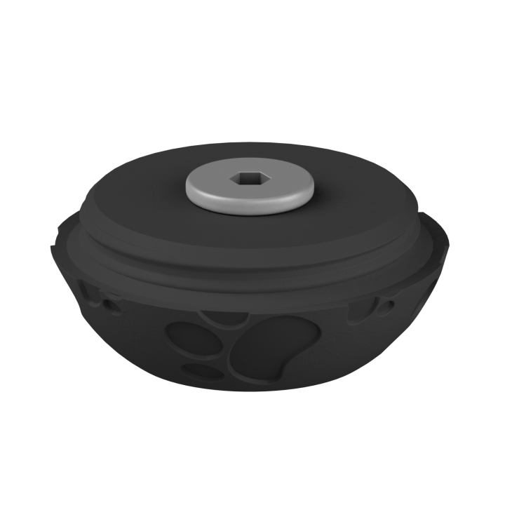 Świąteczne ukrycie zapachu – kolorowe jajo do ćwiczeń scent work w klimacie Wielkanocy.