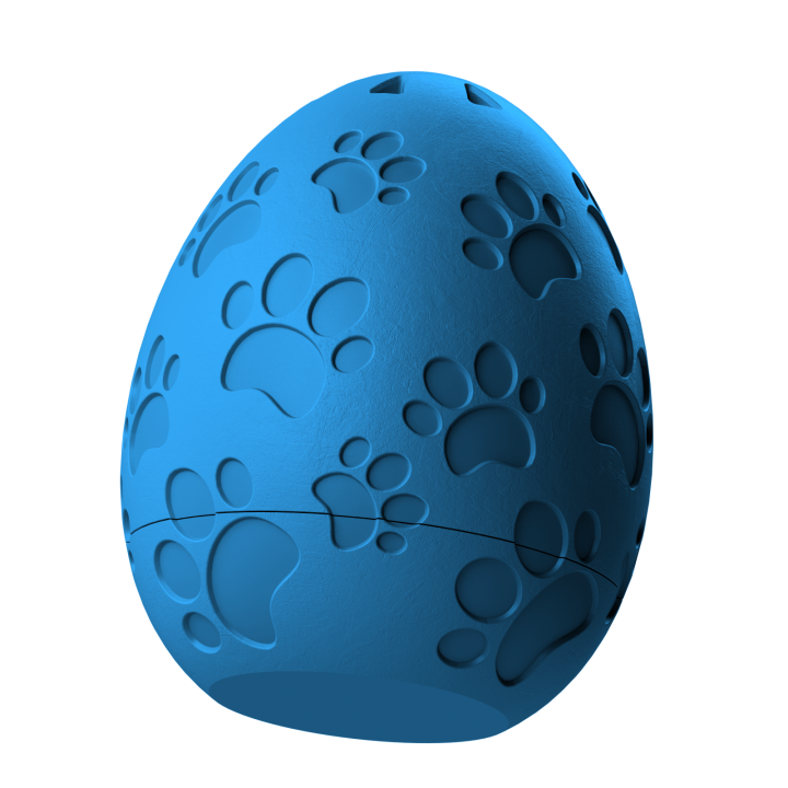 Plastikowy przyrząd do noseworku w kształcie pisanki – trwały i łatwy do utrzymania w czystości.