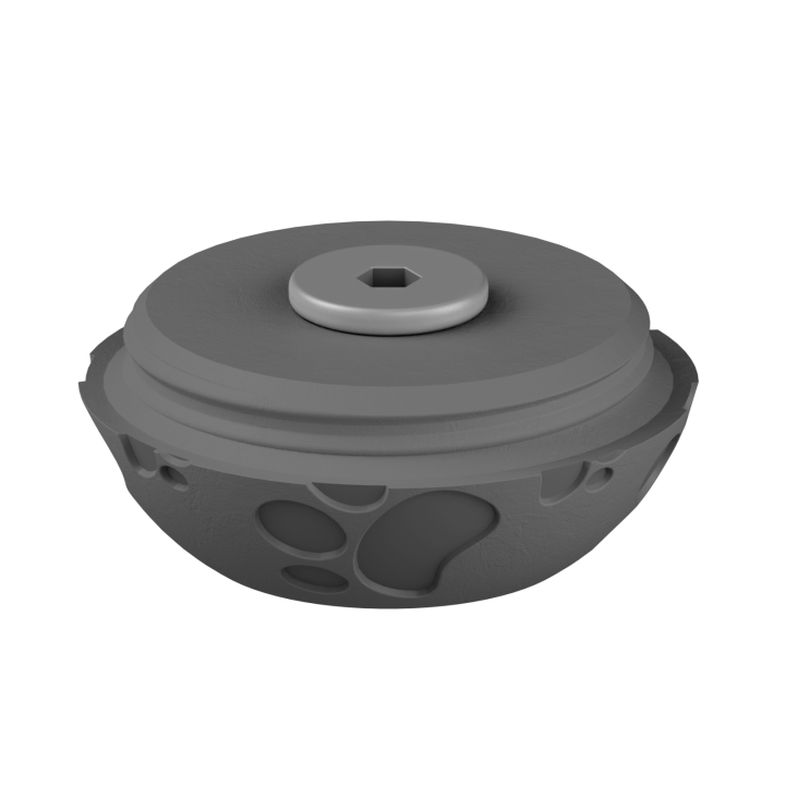 Świąteczne ukrycie zapachu – kolorowe jajo do ćwiczeń scent work w klimacie Wielkanocy.