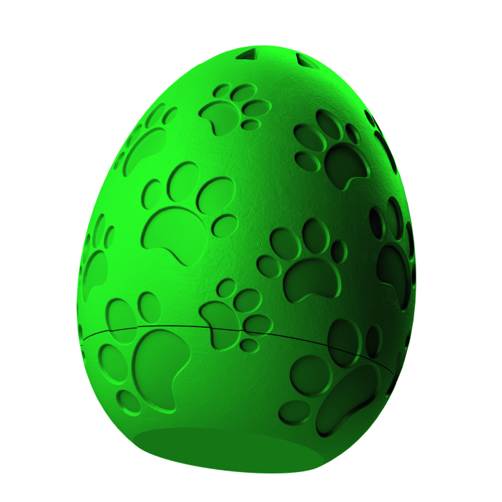 Plastikowy przyrząd do noseworku w kształcie pisanki – trwały i łatwy do utrzymania w czystości.