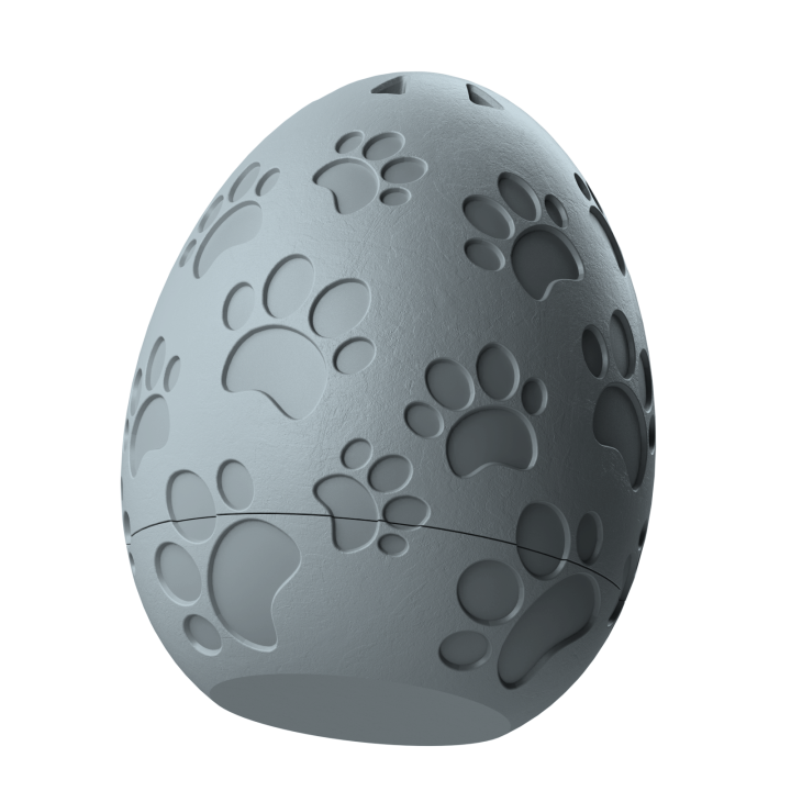 Plastikowy przyrząd do noseworku w kształcie pisanki – trwały i łatwy do utrzymania w czystości.