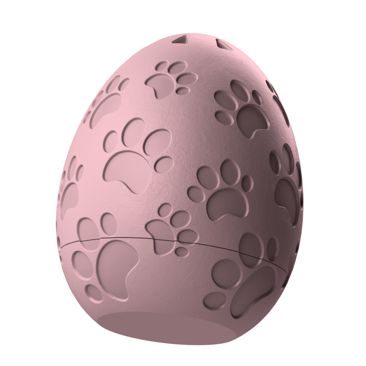 Plastikowy przyrząd do noseworku w kształcie pisanki – trwały i łatwy do utrzymania w czystości.