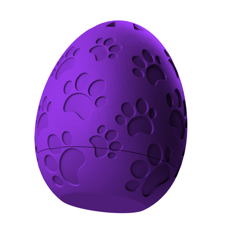 Plastikowy przyrząd do noseworku w kształcie pisanki – trwały i łatwy do utrzymania w czystości.